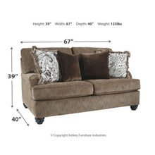 Load image into Gallery viewer, Braemar Loveseat