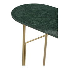 Load image into Gallery viewer, Verde Marble Console Table