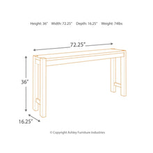 Load image into Gallery viewer, Torjin Long Counter Table