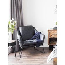 Load image into Gallery viewer, Greer Club Chair Black
