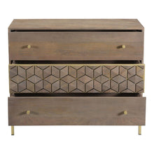 Load image into Gallery viewer, Corolla Three Drawer Chest