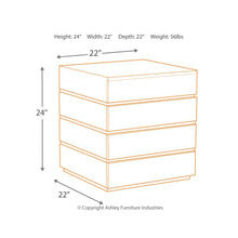 Load image into Gallery viewer, Shallia Square End Table