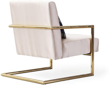 Load image into Gallery viewer, Elle Beige Linen Chair