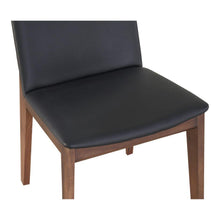 Load image into Gallery viewer, Deco Dining Chair Black PVC-M2