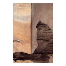 Load image into Gallery viewer, Natural Teak Wood End Table