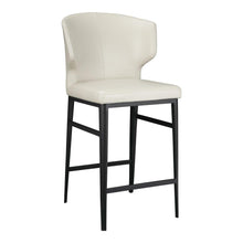 Load image into Gallery viewer, Delaney Counter Stool Beige