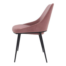 Load image into Gallery viewer, Sedona Dining Chair Pink Velvet-M2