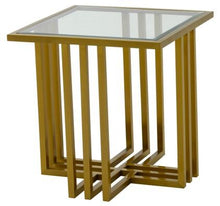 Load image into Gallery viewer, Golden Brushed Sofa set