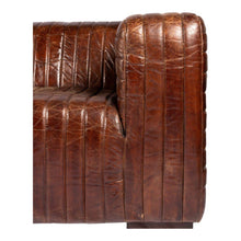 Load image into Gallery viewer, Castle Sofa Brown