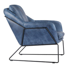 Load image into Gallery viewer, Greer Club Chair Blue