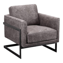 Load image into Gallery viewer, Luxley Club Chair Grey Velvet