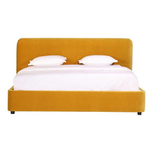 Load image into Gallery viewer, Samara Queen Bed Mustard