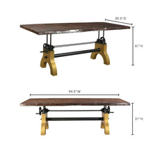 Load image into Gallery viewer, Dunedin Adjustable Dining Table