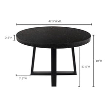 Load image into Gallery viewer, Vault Dining Table Black
