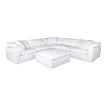 Load image into Gallery viewer, Clay Ottoman Livesmart Fabric Cream