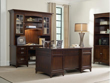 Load image into Gallery viewer, Home Office Latitude Computer Credenza/Desk Hutch
