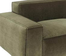 Load image into Gallery viewer, Bobby Berk Uph - Olafur Ottoman - Moss Velvet
