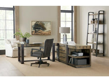 Load image into Gallery viewer, Home Office Crafted Leg Desk Credenza
