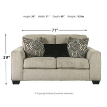Load image into Gallery viewer, Parlston Loveseat
