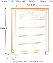 Load image into Gallery viewer, Colestad Chest of Drawers
