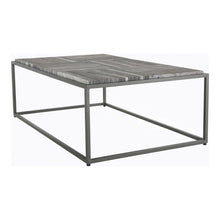 Load image into Gallery viewer, Winslow Rectangular Marble Coffee Table
