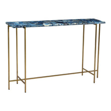Load image into Gallery viewer, Blue Agate Console Table
