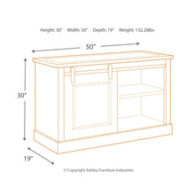 Load image into Gallery viewer, H642 - Jonileene Home Office Cabinet
