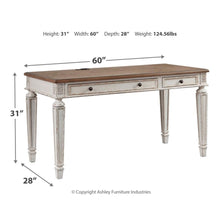 Load image into Gallery viewer, H743-34 - Realyn Home Office Desk
