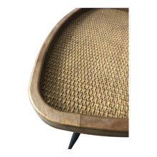 Load image into Gallery viewer, Rollo Rattan Side Table

