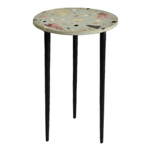 Load image into Gallery viewer, Menta Terrazzo End Table
