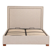 Load image into Gallery viewer, Kenzo Storage Bed Ecru
