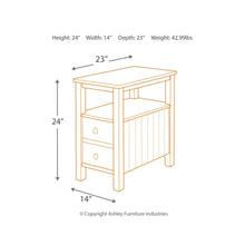 Load image into Gallery viewer, Ezmonei Chair Side End Table
