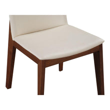 Load image into Gallery viewer, Deco Dining Chair White PVC-M2
