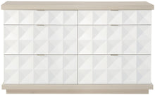 Load image into Gallery viewer, Axiom Upholstered Panel Bed Set
