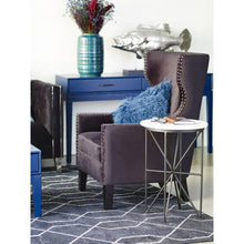 Load image into Gallery viewer, Quadrant Marble Accent Table

