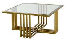 Load image into Gallery viewer, Golden Brushed Sofa set
