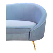 Load image into Gallery viewer, Abigail Chaise Blue
