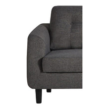 Load image into Gallery viewer, Belagio Sofa Bed Wiht Chaise Charcoal Right
