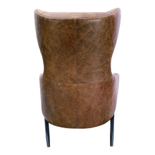 Load image into Gallery viewer, Amos Leather Accent Chair
