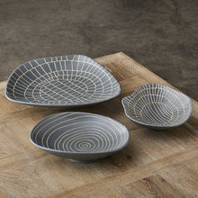 Load image into Gallery viewer, HIEROGLYPHICS BOWLS, GRAY, S/3
