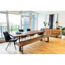 Load image into Gallery viewer, Bent Dining Table Small Smoked
