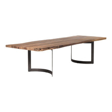 Load image into Gallery viewer, Bent Dining Table Extra Small Smoked
