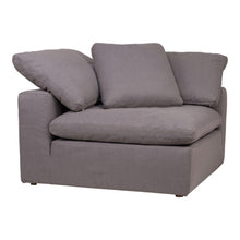Load image into Gallery viewer, Clay Corner Chair Livesmart Fabric Light Grey
